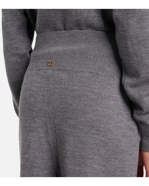 Chloé Gray Wool Sweatpants