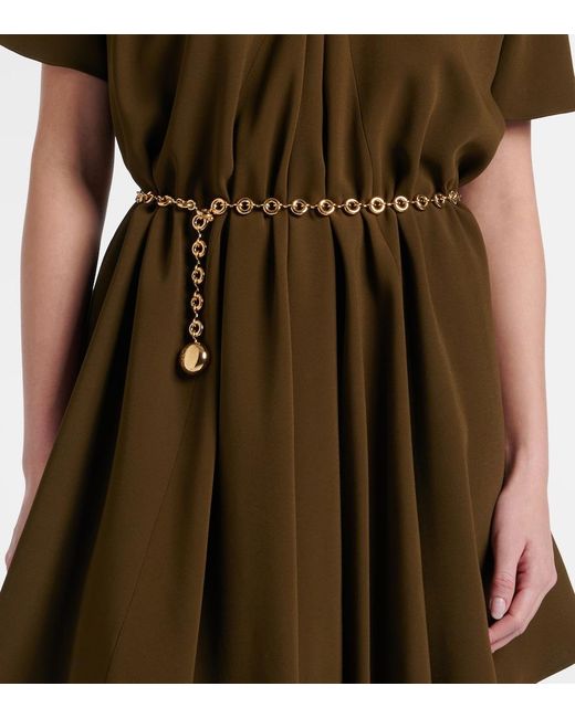 Loewe Metallic Donut Chain Belt