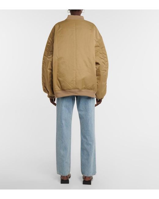 Frankie Shop Natural Astra Technical Bomber Jacket