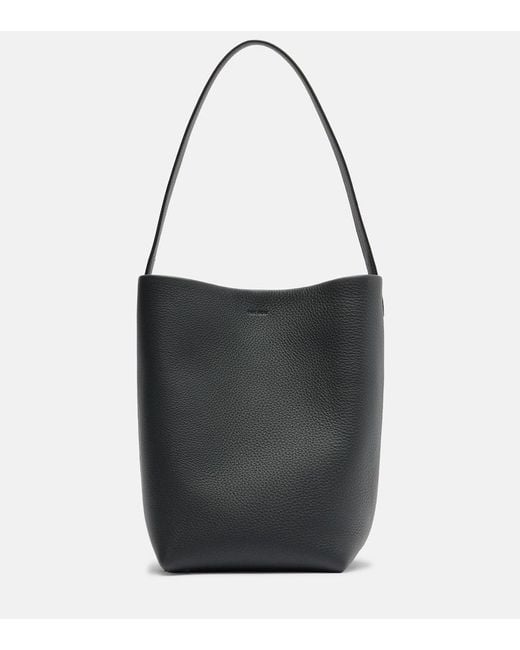 Bolso Park N/S Medium De Piel The Row de color Black