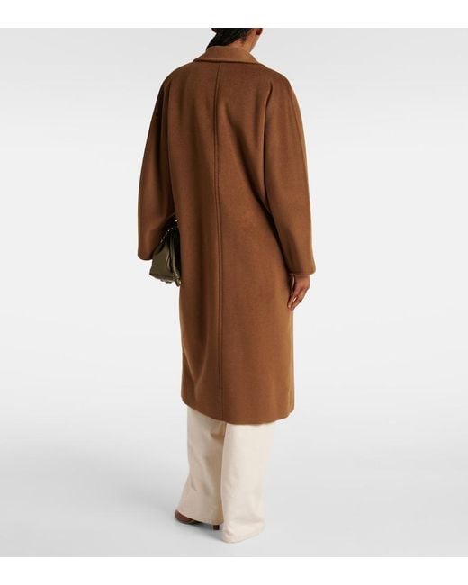 Max Mara Brown 101801 Icon Wool And Cashmere Coat