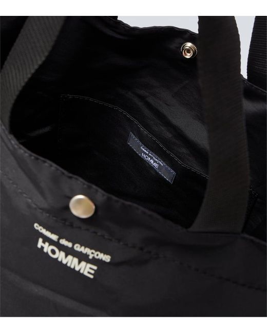 Comme des Garçons Black Grosgrain Tote Bag for men
