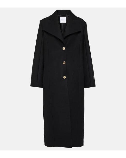 Cappotto in misto lana di Patou in Black