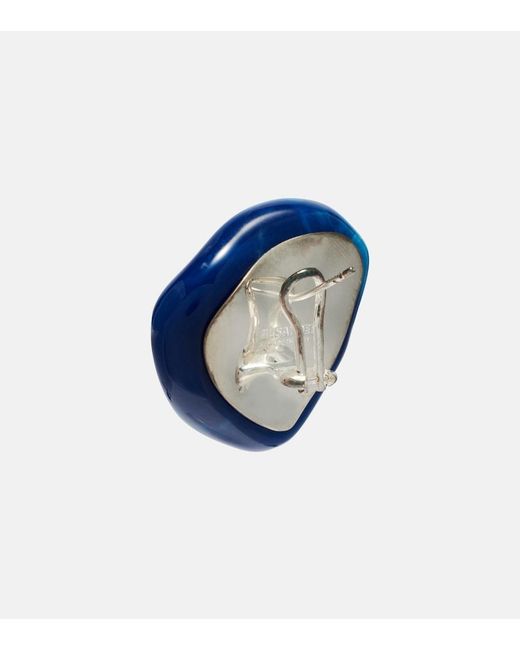 Jil Sander Blue Ohrringe