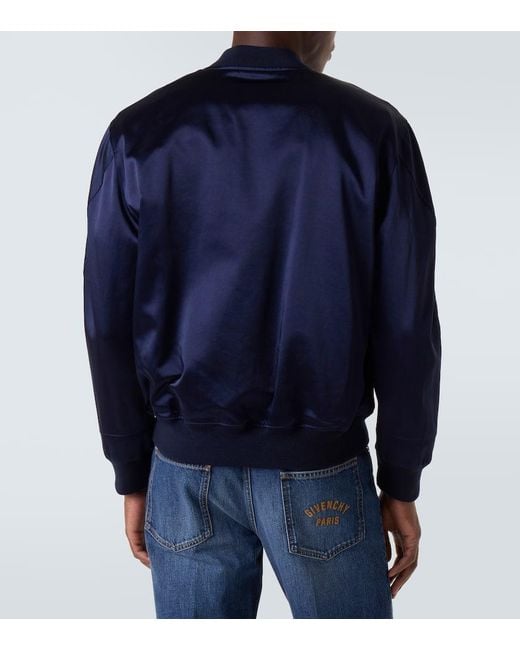 Giacca Varsity Paris di Givenchy in Blue da Uomo