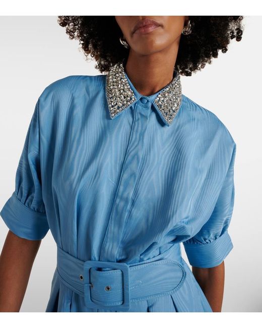 Robe Longue Cielo A Ornements Rebecca Vallance en coloris Blue