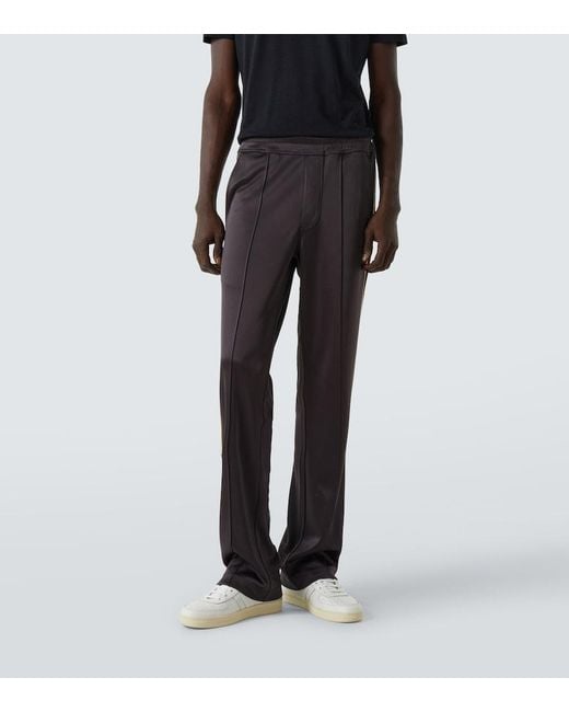 Tom Ford Blue Jersey Track Pants for men
