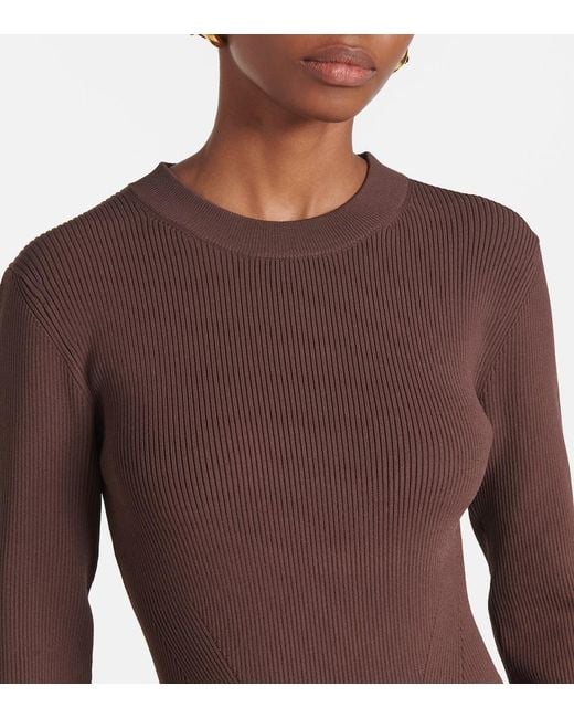 Jonathan Simkhai Brown Kenlie Dress