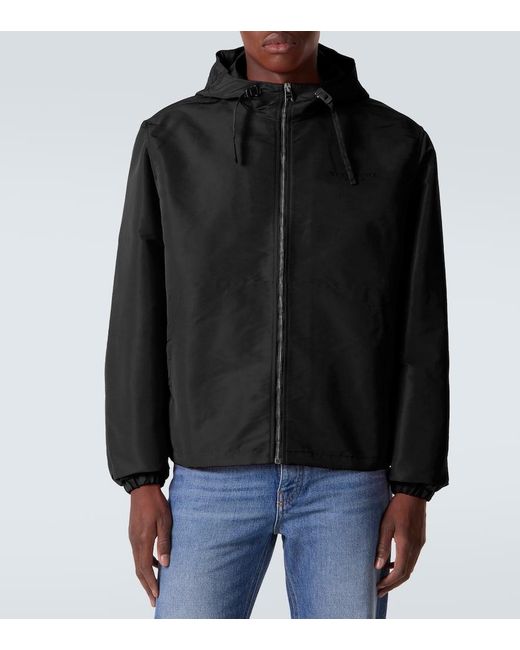 Givenchy Blue Hooded Jacket for men