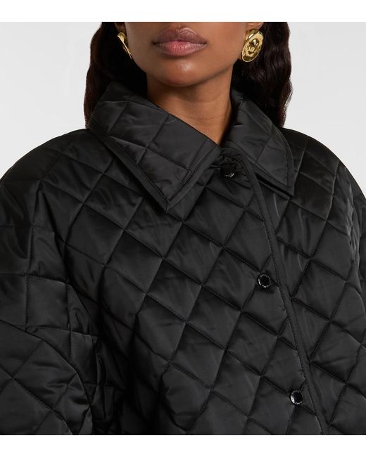Totême Black Quilted Jacket