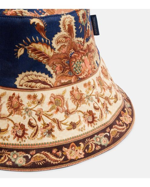 Cappello A Secchiello Reversibile di Zimmermann in Blue