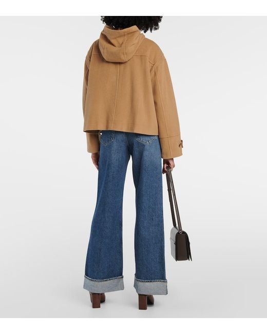 Giacca in misto lana e cashmere di Polo Ralph Lauren in Brown