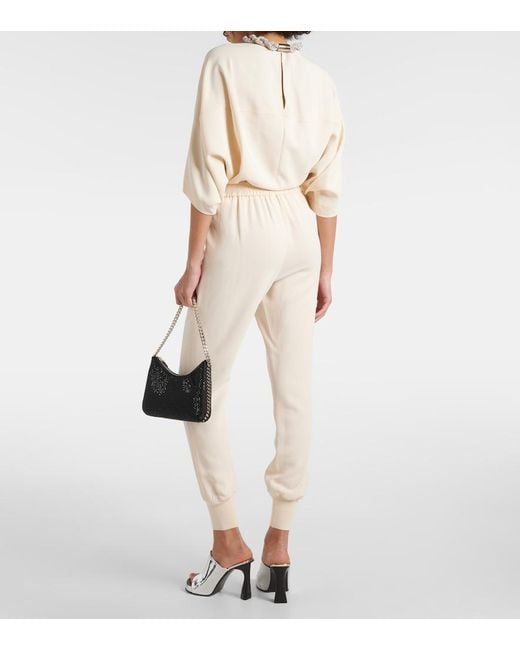 Stella McCartney Natural Jersey Sweatpants