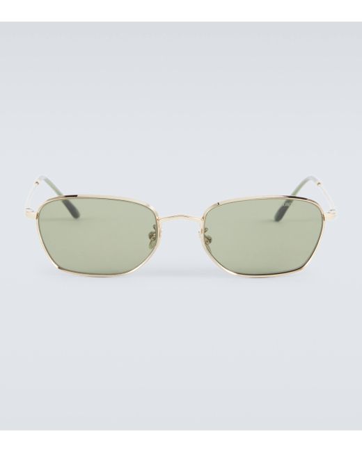 Giorgio Armani Metallic Square Sunglasses for men