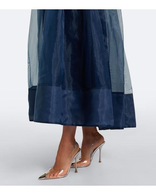 Jonathan Simkhai Blue Montgomery Shirt Dress