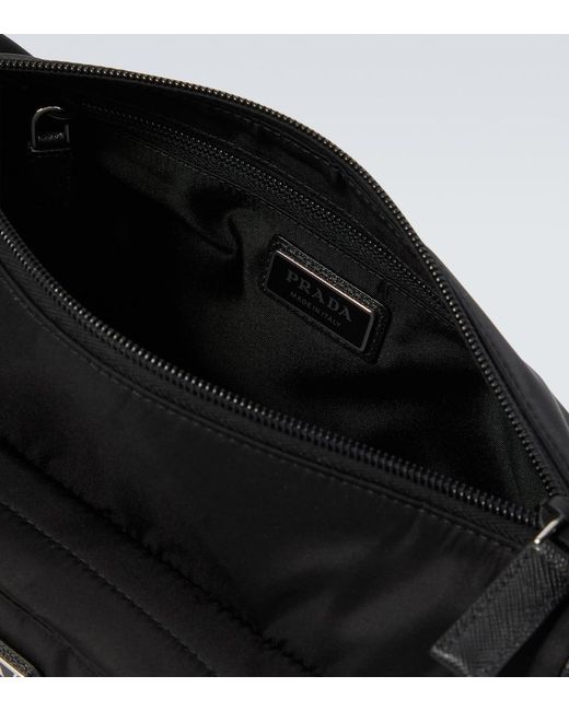Borsa A Spalla Medium di Prada in Black da Uomo