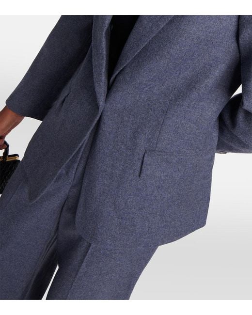 Joseph Blue Joaquim Wool-Blend Blazer