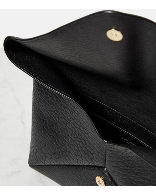 Pouch A Busta Cassandre di Saint Laurent in Black