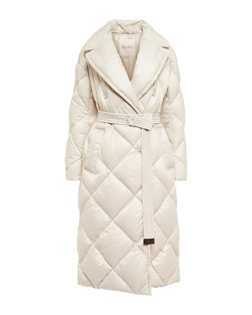 Max Mara Natural The Cube Double-breasted Down Coat
