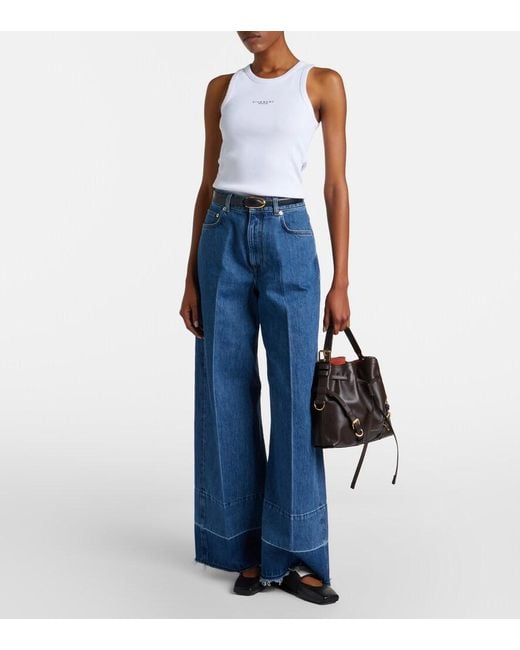Jeans Anchos Givenchy de color Blue