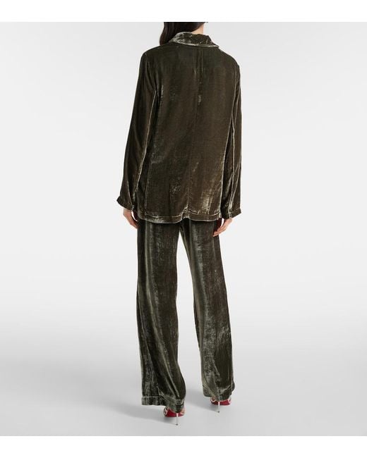 Velvet Green Kyla Blazer