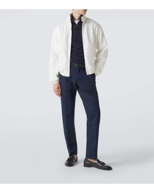 Jersey De Cachemir Brioni de hombre de color Blue