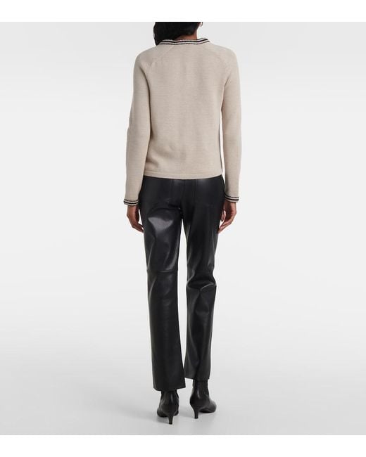Max Mara Natural Zenobia Cotton Cardigan