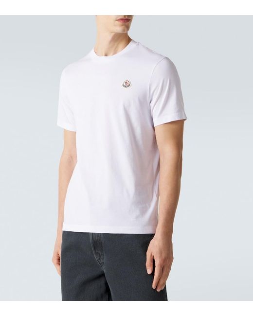Moncler Green Set Of 3 Cotton Jersey T-Shirts for men