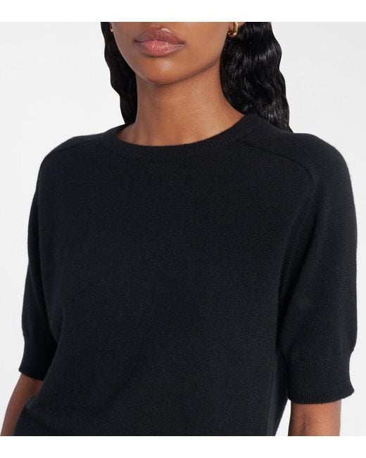 Lisa Yang Black Kenza Cashmere T-Shirt