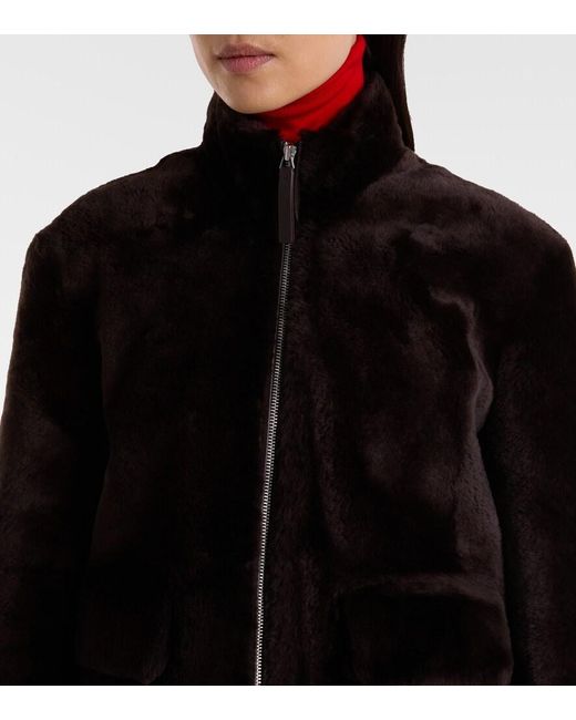 Proenza Schouler Black Label Scarlett Shearling Jacket