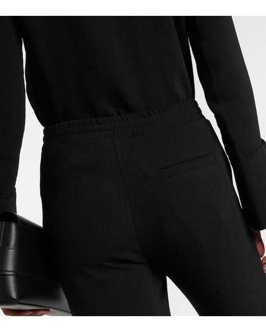 J.W. Anderson Blue Mid-Rise Sweatpants