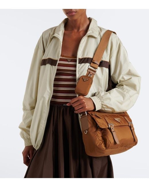 Borsa A Spalla di Prada in White