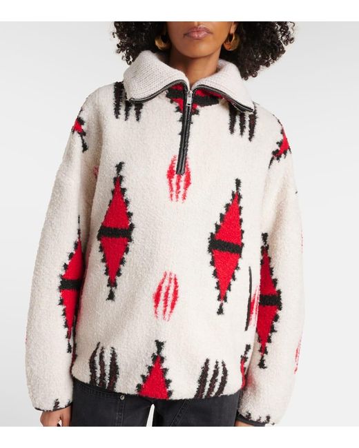Isabel Marant Red Pullover Marner