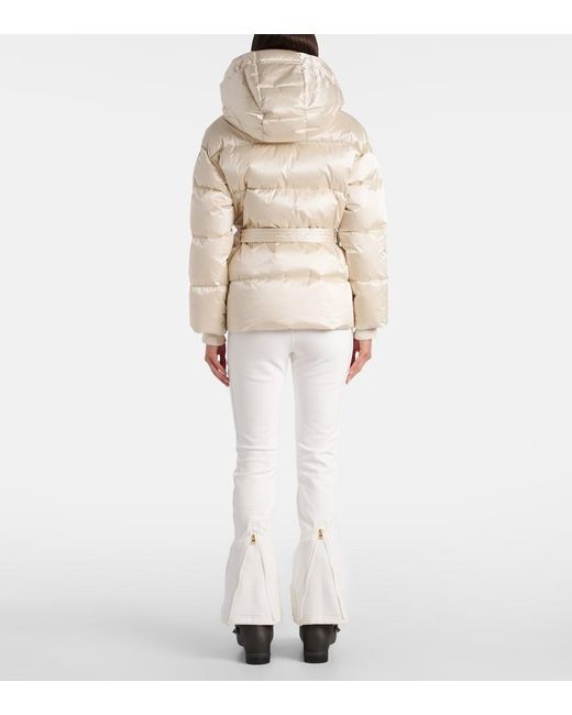 Bogner Natural Lyra Belted Down Ski Jacket