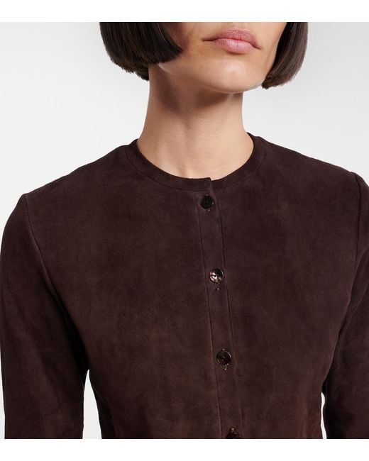 Stouls Brown Astrid Suede Cardigan