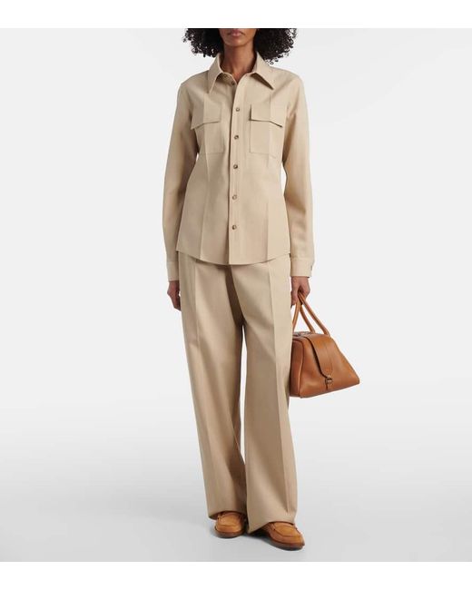 Tod's Brown Gommino Suede Penny Loafers