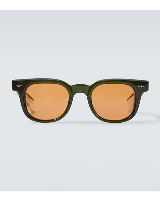 Jacques Marie Mage Brown Jax 2 Square Sunglasses for men