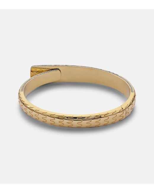 Rainbow K Metallic Prestige 18Kt Bangle With Diamonds