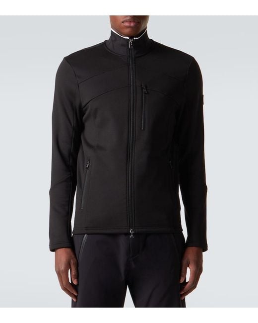 Bogner Black Xilas Fleece Jacket for men