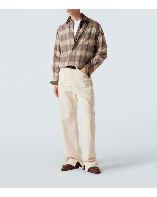 Camicia di Auralee in Brown da Uomo