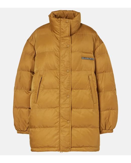 Isabel Marant Yellow Belize Puffer Jacket