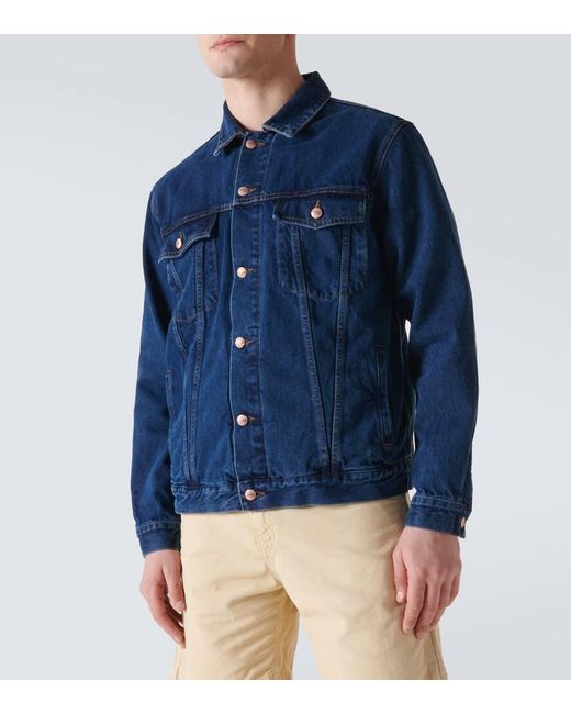 NOTSONORMAL Blue Denim Jacket for men