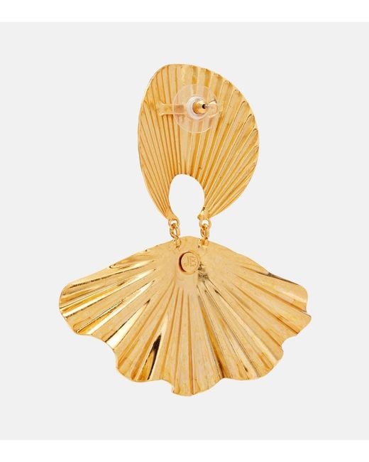 Jennifer Behr Metallic Nerissa-Plated Drop Earrings