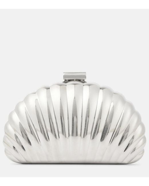 Jonathan Simkhai Metallic Monet Clutch