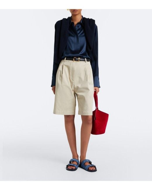 Jimmy Choo Blue Fayence Denim Sandals