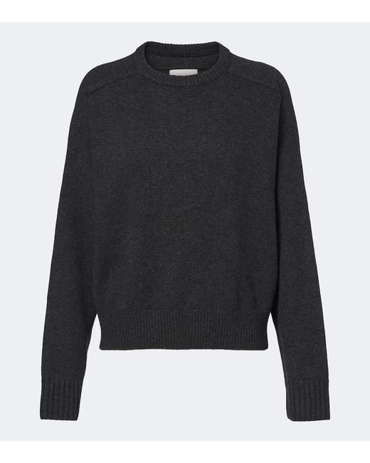 Loulou de Saison Black Breha Wool And Cashmere Sweater