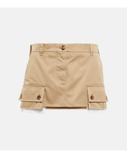 Miu Miu Natural Skirts