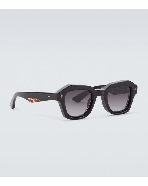 Jacques Marie Mage Brown Eichler Square Sunglasses for men