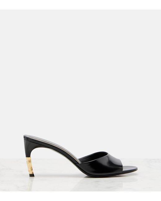 Gucci Black Castello Leather Mules