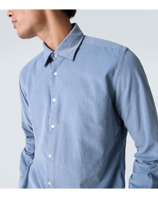 Slowear Hemd Aus Baumwolle in Blue für Herren